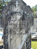 
Wilhelm SCHLORT
B: 17 May 1843
D: 11 Sep 1925

Bethania (Lutheran) Bethania, Gold Coast

