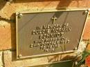 
Dulcie Norman SCHMIDT,
died 24 Oct 1997 aged 78 years;
Bribie Island Memorial Gardens, Caboolture Shire
