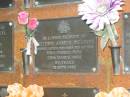 
Arthur James WELDON,
husband father,
died 28 March 1992 aged 69 years;
Bribie Island Memorial Gardens, Caboolture Shire
