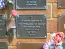
vitez Anneliese von SELKEY,
died 17 June 1992 aged 86 years;
Bribie Island Memorial Gardens, Caboolture Shire
