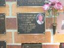 
Rusty PORTER,
21-6-1929 - 7-1-2000,
husband father poppy grandad;
Bribie Island Memorial Gardens, Caboolture Shire
