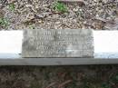 
Errol GRIGOR, died 20-12-36 aged 5 and half years;
Peachester Cemetery, Caloundra City
