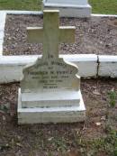 
Frederick W. VIERITZ, died 21 Dec 1930 aged 75 years;
Peachester Cemetery, Caloundra City
