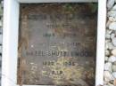 
Louise SHUTTEWOOD nee VIERITZ, 1898-1926;
Hazel SHUTTLEWOOD, 1920-1995, daughter;
Peachester Cemetery, Caloundra City
