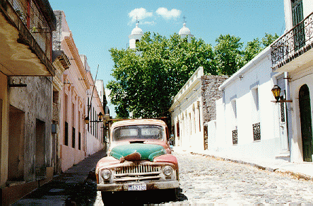 UNESCO World Heritage site. Colonia, Uruguay