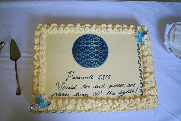 Farewell cake,  | DSTC Farewell Symposium, 28 July 2005  | 