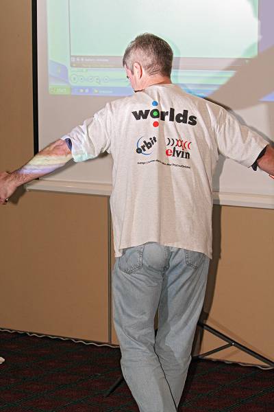Ted McFadden, from the Worlds Tour,  | DSTC Farewell Symposium, 28 July 2005  | 
