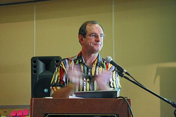 Mark Gibson, the hand is quicker than the eye but somewhat slower than the fly,  | DSTC Farewell Symposium, 28 July 2005  | 