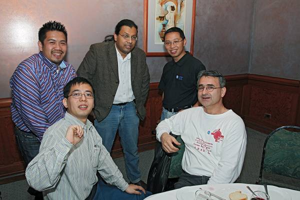 Ronnie Yap, Zhimin Zhan, Jason Andrade, Hoylen Sue, Renato Ianella,  | DSTC Farewell Symposium, 28 July 2005  | 