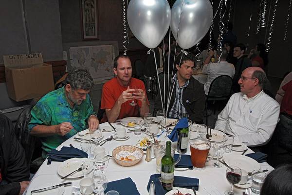 Rob Cook, Andrew Berry, Luke Wildman, Ian Hayes,  | DSTC Farewell Symposium, 28 July 2005  | 