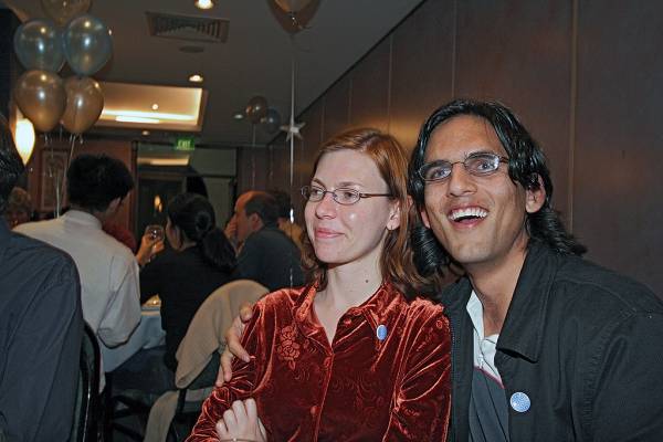 Karen Henricksen, Ricky Robinson,  | DSTC Farewell Symposium, 28 July 2005  | 