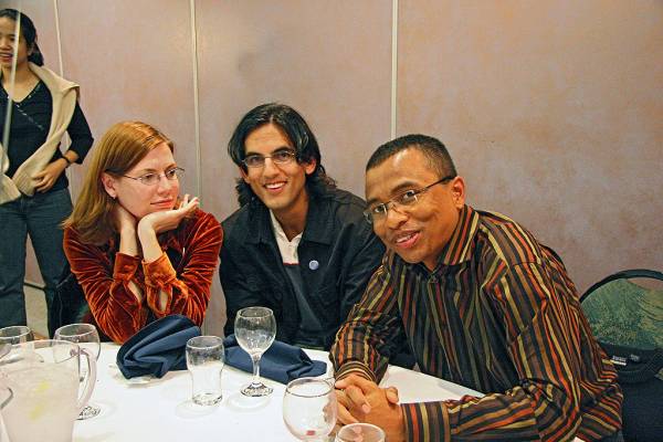 Karen Henricksen, Ricky Robinson, Andry Rakotonirainy,  | DSTC Farewell Symposium, 28 July 2005  | 