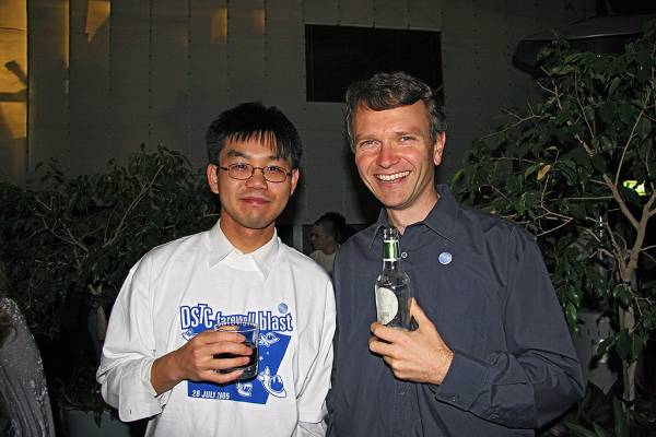 Eddie Cheung, Audun Josang,  | DSTC Farewell Symposium, 28 July 2005  | 