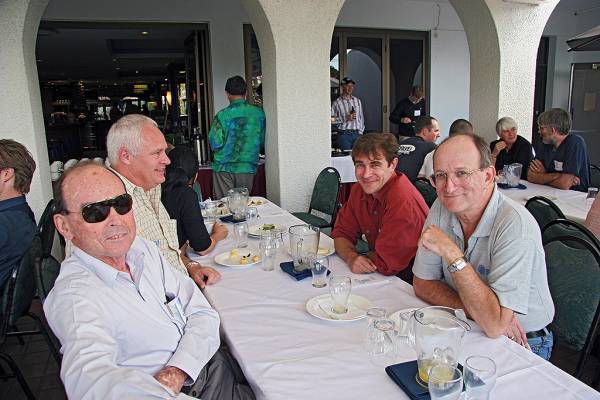 Greg McCallum, Phil Hagen, Paul Newbound, Ron Chernich,  | DSTC Farewell Symposium, 28 July 2005  | 