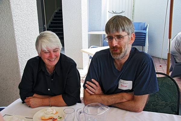 Jenny Mackay, Stephen Crawley,  | DSTC Farewell Symposium, 28 July 2005  | 