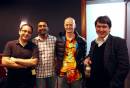 Alejandro Metke, Hugo Leroux, Andy Bond, Zoran Milosevic 