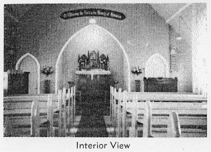 Teviotville Cross of Christ Interior
