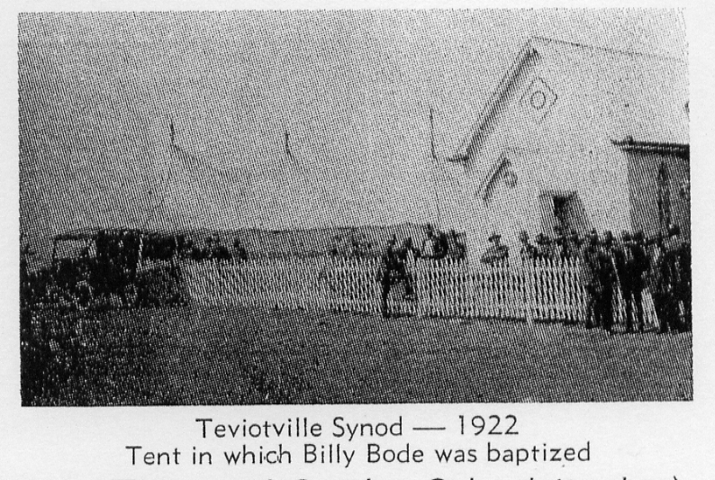 Teviotville Synod 1922