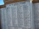 (Paid the supreme sacrifice) Nurse B Corfield Alford R D Barnes E J Bayly F Bishop E Bligh E P Blunt C H Blunt J Booth E Buckley J Burgess E Calvert E Clayton A Cooke H W Corbett A J H Cottrell H J Cronk A E Cronk G H Crozier F J Crozier R Curtis F Cuthbert J Dauth A J Day A Derrick J S Duncan A A Dunn C Dunn J Earley W G Fraser W Glasby G Glasby L S Graham S L Harper A E Hayes D E Hillman F Hinchliffe V A Holdgate H A Holloway G Horan R Hunt J G L Hunter Jno Innis A Jennings F W H Jenyns J E Jurd W J Kerwin W E Kirk G H Lahey N A Lane S J Langridge T Maclean H Markwell W E Martin R P W Millar W Mitchell N Mitchell P Moloney H Montgomery W A Morris G Mulcahy J McAuley J McDougall J F McGowan E McLeary A A McLeary R W Nairn H Oates R O'Brien P O'Reilly N G Paxton A Peterson G Phipps R Platt E Prentice G Prentice J Prout A Rabnott T Read P J Reynolds G C Salisbury W Selwyn Short E C Smith H G Stanbury S Stephens A Stephens J L Taylor J Thompson J Warner C B Watterson P G Wease O  Beaudesert WWI war memorial 