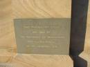 (foundatation stone laid 10 Dec 1919 by Mrs H L MacDonald) Beaudesert WWI war memorial 