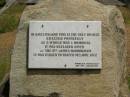 In Queensland this is the only bridge erected privately as a World War I memorial. It was declared open by Rev James Hardingham. It was closed to traffic 16 Jun 1972.  Bridge Creek Memorial Bridge, Mt Joseph, Woocoo Shire  