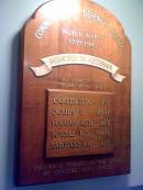 F.W.Carter D.Douds A.S.D.Foggan R.D.Powell A.G.Sargant  Customs House, Brisbane Roll of Honour  