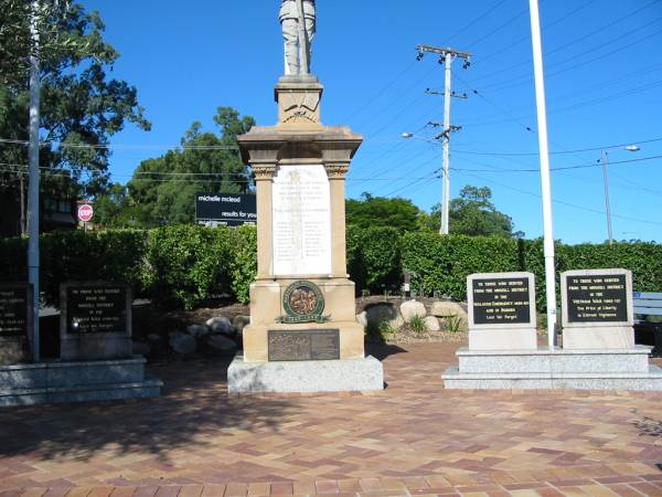   | Kenmore (Moggill district) War Memorial  | 