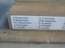 C BRADFORD R BRADFORD Reg BRADFORD J CLIFFORD G CROWE C T CATON P W DAWSON E FLEMING A FARMER G GAGEN  Killarney War Memorial - Warwick Shire  
