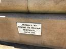 Unveiled by General Sir William Birdwood 21 May 1920  Maroon War Memorial   