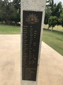 DANIELS H DAVEY A J DAVIES F J DEVINE T P EGAN M M EGERTON J G ELDER W A FAULDER R F FIRTH R A FLEMING R FLYNN J GRIEVESON J W GRIFFIN P HAM T P HAMBLY A T HARLAND W A HATCHWELL E H F HEFFLER A A HUGHES W JONES O V R KERWICK W P LANE J LAWRENCE J  Redbank Memorial Park   