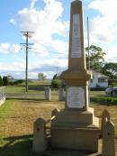 Tannymorel war memorial, Warwick shire  