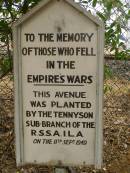 RSL Memorial Park, Tennyson, Brisbane 
