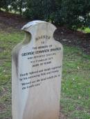 
George Edwards DRAPER
9 Feb 1873
aged 39

Albany Creek Cemetery, Pine Rivers

