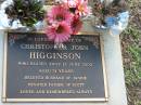 Christopher John HIGGINSON 12 Jun 2002 aged 51 husband of Janine father of Scott  Albany Creek Cemetery, Pine Rivers  