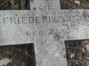 
Friederike NEST (nee BAND),
born 28 Sept 1832 died 15 Oct 1891;
Alberton Cemetery, Gold Coast City
