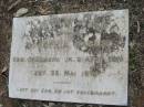 D. Sophia MARKS, born Grunberg 2 April 1810 died 23 May 1896; Alberton Cemetery, Gold Coast City 