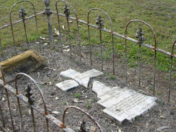 Daniel JUNGEBERG,  | born 30 June 1822 died 29 Sept 1901;  | Alberton Cemetery, Gold Coast City  | 
