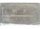 Mary THORNE, sister; George THORNE, father, Nellie THORNE, mother; Appletree Creek cemetery, Isis Shire 