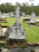 Veitch MURRAY, born Jedburgh Scotland 22 Oct 1843, died Childers 14 Mar 1919; Appletree Creek cemetery, Isis Shire 
