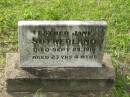 Esther Jane SUTHERLAND, died 23 Sept 1913 aged 23 years 4 months; Appletree Creek cemetery, Isis Shire 