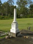 Alexander TAYLOR, died 5 Sep 1923 aged 74 years; Catherine TAYLOR, wife, died 22 Aug 1899 aged 46 years; Winifred, grandchild, daughter of Jemima & Charles KING, died 11 Aug 1899 aged 4 months; William Thomas Bruce TAYLOR, son of Alexander and Catherine TAYLOR, died 1 Oct 1962 aged 68 years; Appletree Creek cemetery, Isis Shire  