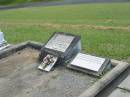 Oscar Axel GAHNSTROM, husband father, died 29 Aug 1956 aged 87 years; Martha C. GAHNSTROM, mother, died 11 June 1961 aged 87 years; Allen GAHNSTROM, husband father brother, died 26 Aug 1965 aged 49 years; Appletree Creek cemetery, Isis Shire 