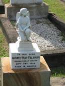 Audrey May FELSMAN, accidentally killed 26 Dec 1914 aged 16 months; Appletree Creek cemetery, Isis Shire 