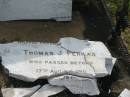 Thomas J. PERKINS, died 17 Aug 1910; Appletree Creek cemetery, Isis Shire 