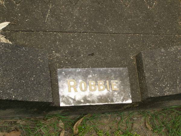 Robert (Robbie) William CROOKS,  | son,  | died 22 May 1948 aged 2 years;  | Appletree Creek cemetery, Isis Shire  | 