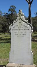 
Johanna Ross McCRAW
d: 7 Jun 1917 aged 56

Atherton Pioneer Cemetery (Samuel Dansie Park)


