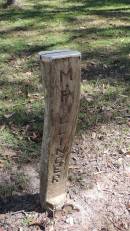 M P LLINGER marker 25  Atherton Pioneer Cemetery (Samuel Dansie Park)   