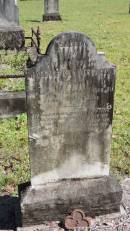Clarence Roy WESTACOTT of Nundah d: 1 Jun 1910 aged 23  Atherton Pioneer Cemetery (Samuel Dansie Park)   
