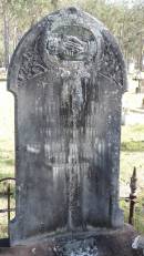 Clarence Roy BOYD d: 11 Apr 1925 aged 22y 9mo  Minnie Amelia FAZIO d: 22 Jun 1954 aged 55  Atherton Pioneer Cemetery (Samuel Dansie Park)   
