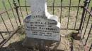 
Harry KATZBACH
d: 26 Jun 1919 aged 32

erected by Mr and Mrs A.J. COOK

Banana Cemetery, Banana Shire

